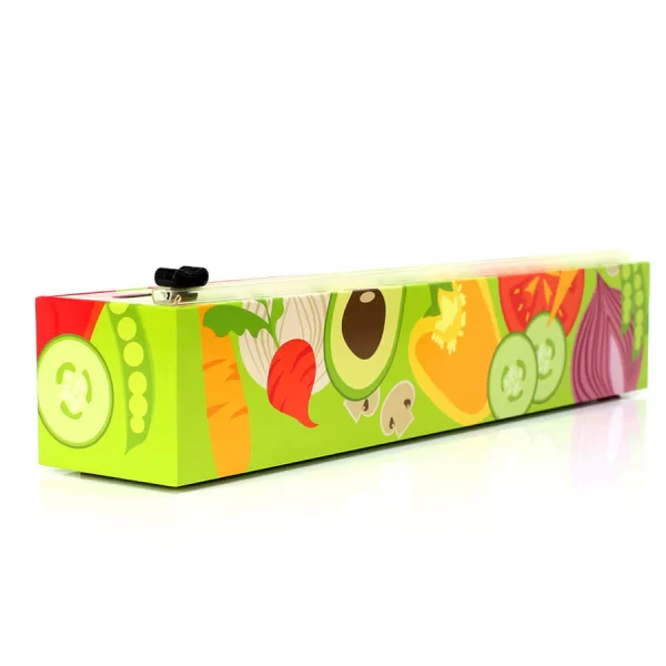 Poyome - Plastic Wrap Dispenser, Veggies